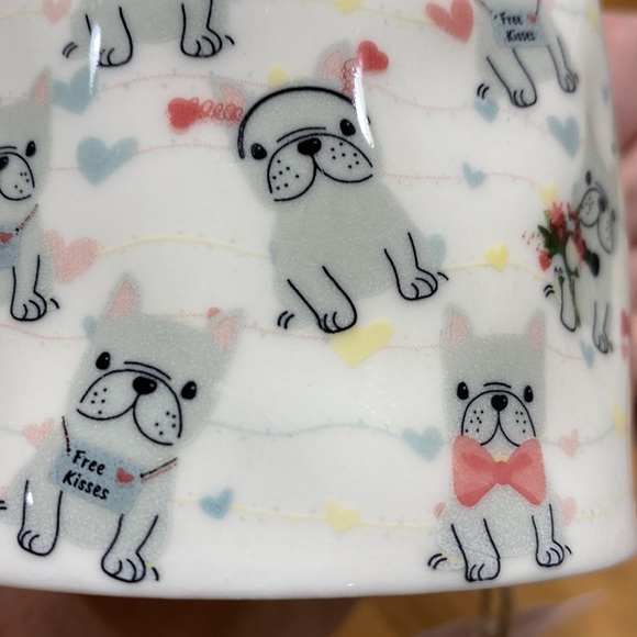 NWT. Large, Bella, 20oz., “Frenchie”, ceramic mug. - Picture 11 of 11